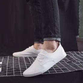 2022 Spring Autumn Fashion Shoes Men Footwear Black White Shoes Brand Mens Casual Shoes Soft Comfortable A3526