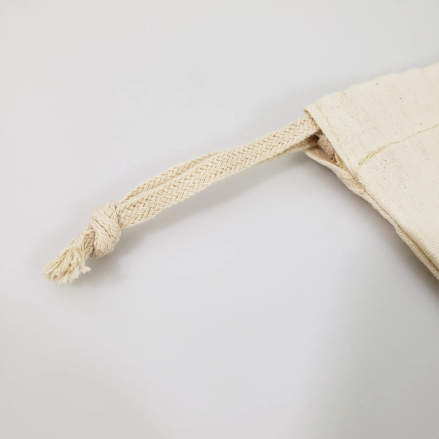 240 ct Bulk Cotton Shoe Bags / Affordable Drawstring Bags - By Case