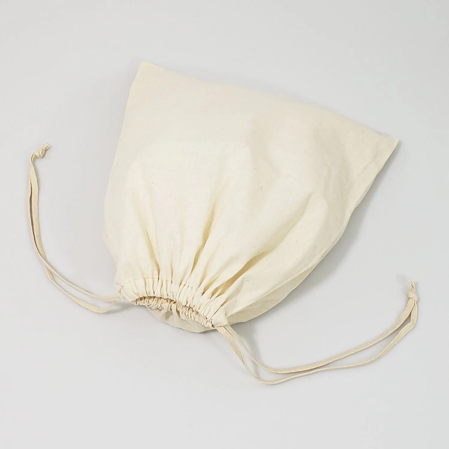 240 ct Bulk Cotton Shoe Bags / Affordable Drawstring Bags - By Case