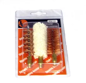 3 Piece Shotgun brush set in blister pack 20G