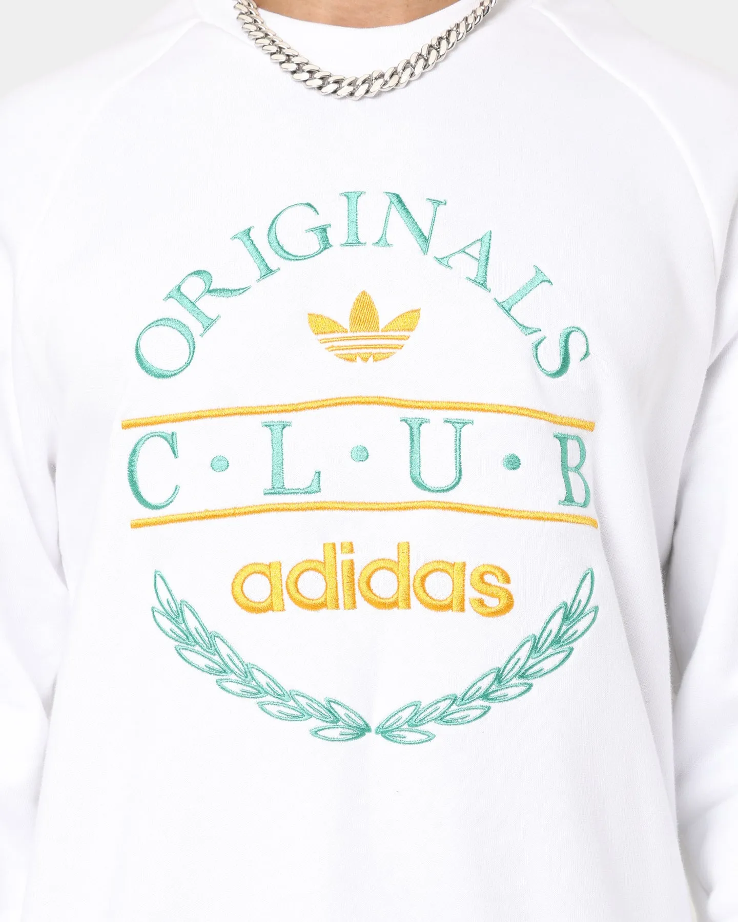Adidas Club Sweater White