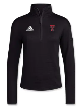 Adidas Texas Tech "Stadium" Women's Sideline 2024 Knit Quarter Zip