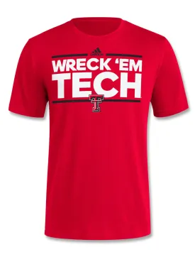 Adidas Texas Tech "Wreck Em Tech" 2024 Short Sleeve T-Shirt