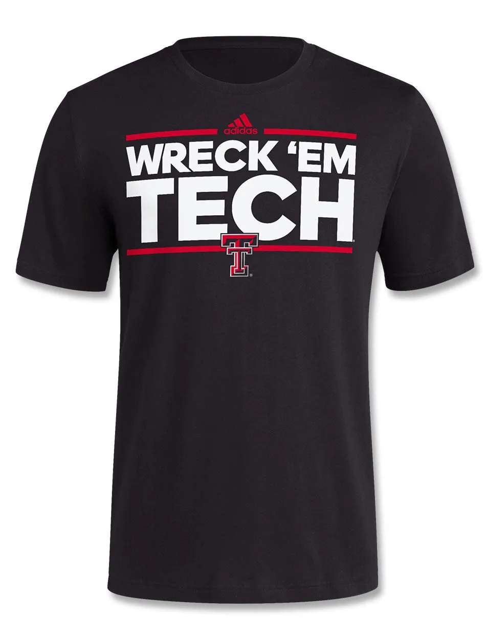 Adidas Texas Tech "Wreck Em Tech" 2024 Short Sleeve T-Shirt