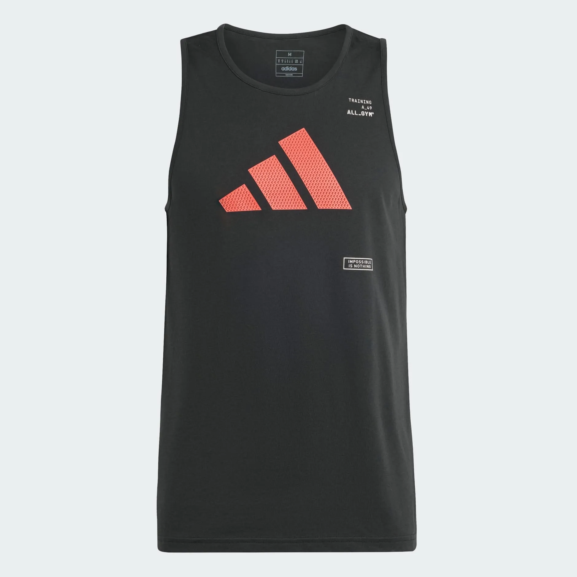 ALL-GYM CATEGORY GRAPHIC TANK TOP - Black