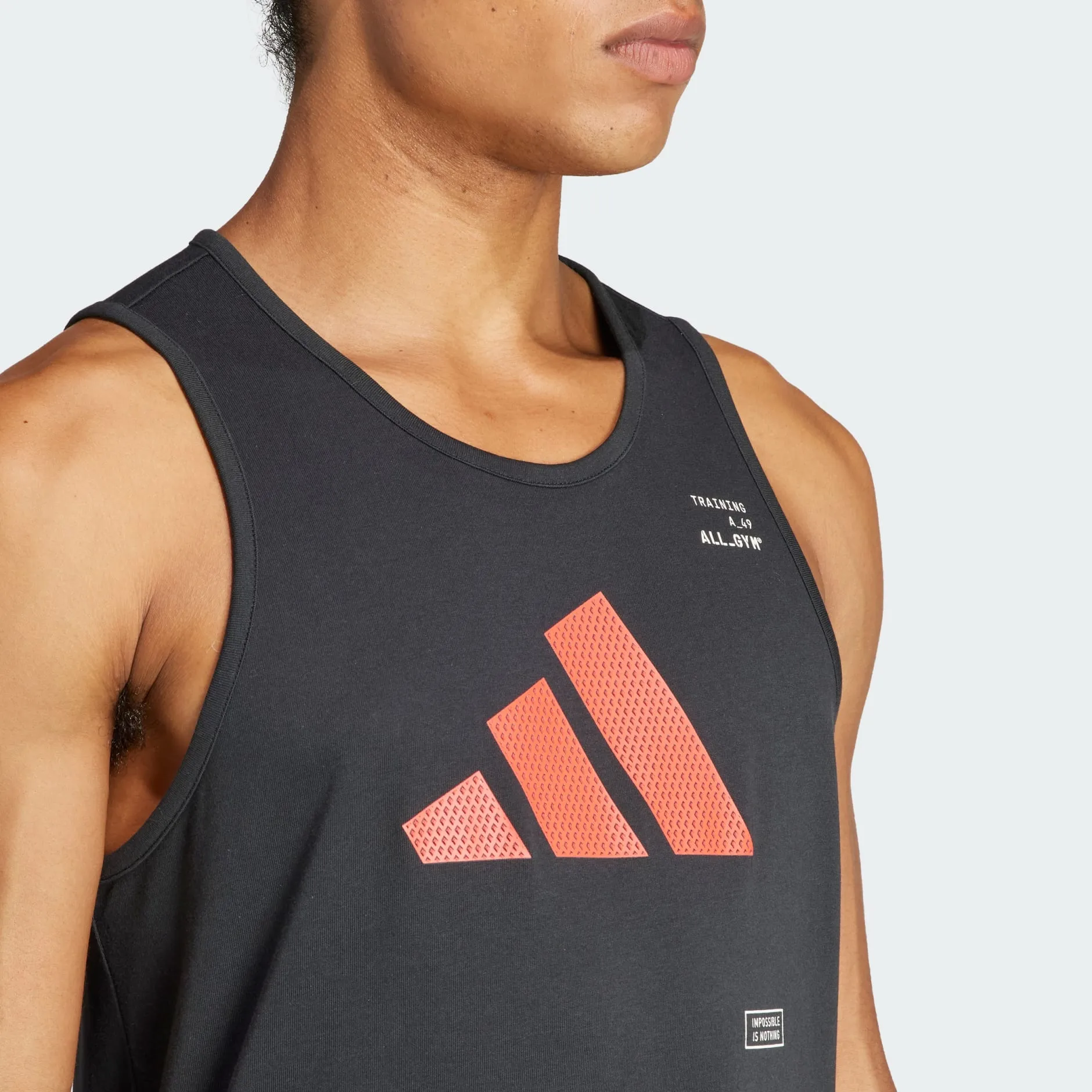 ALL-GYM CATEGORY GRAPHIC TANK TOP - Black