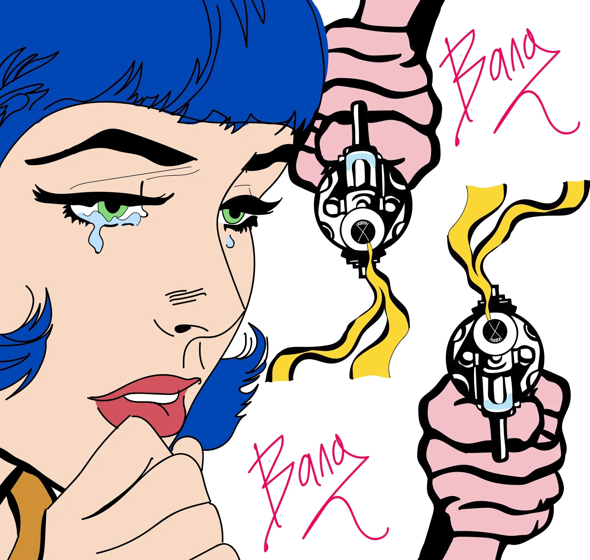 Bang-bang by Xraver - T-Shirt