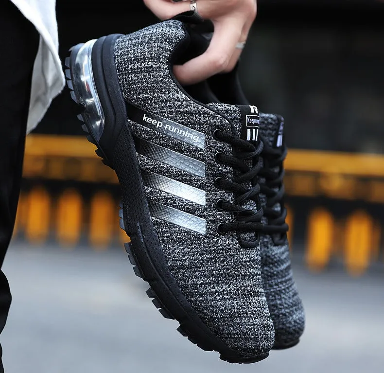 Breathable Mesh Outdoor Unisex Running Shoes