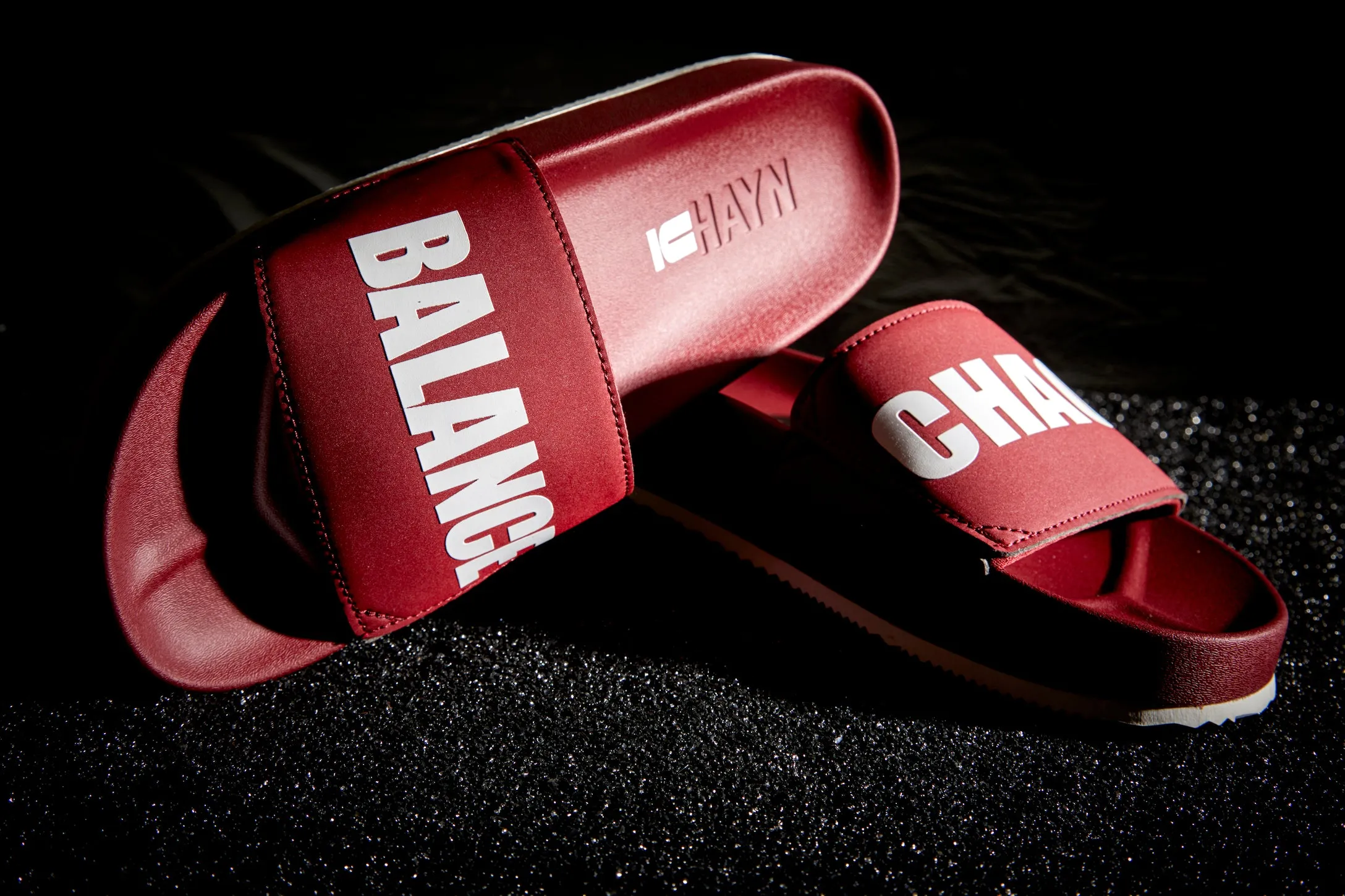 CHAOS/BALANCE Slides (UNDERCOVER X HAYN) Burgundy