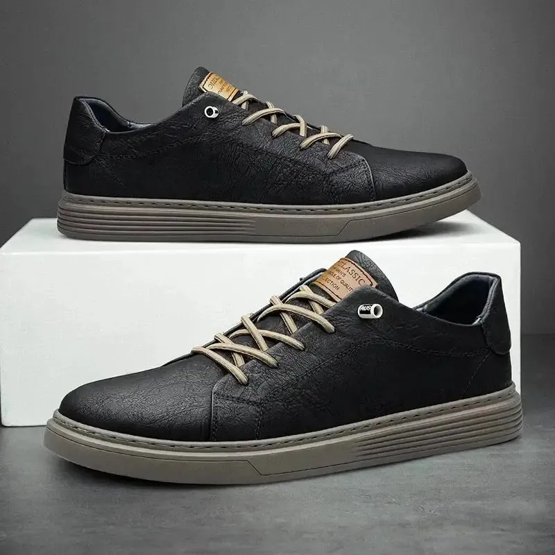 Classic Essential Leather Shoes - Cross & Crown
