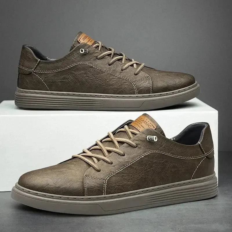 Classic Essential Leather Shoes - Cross & Crown