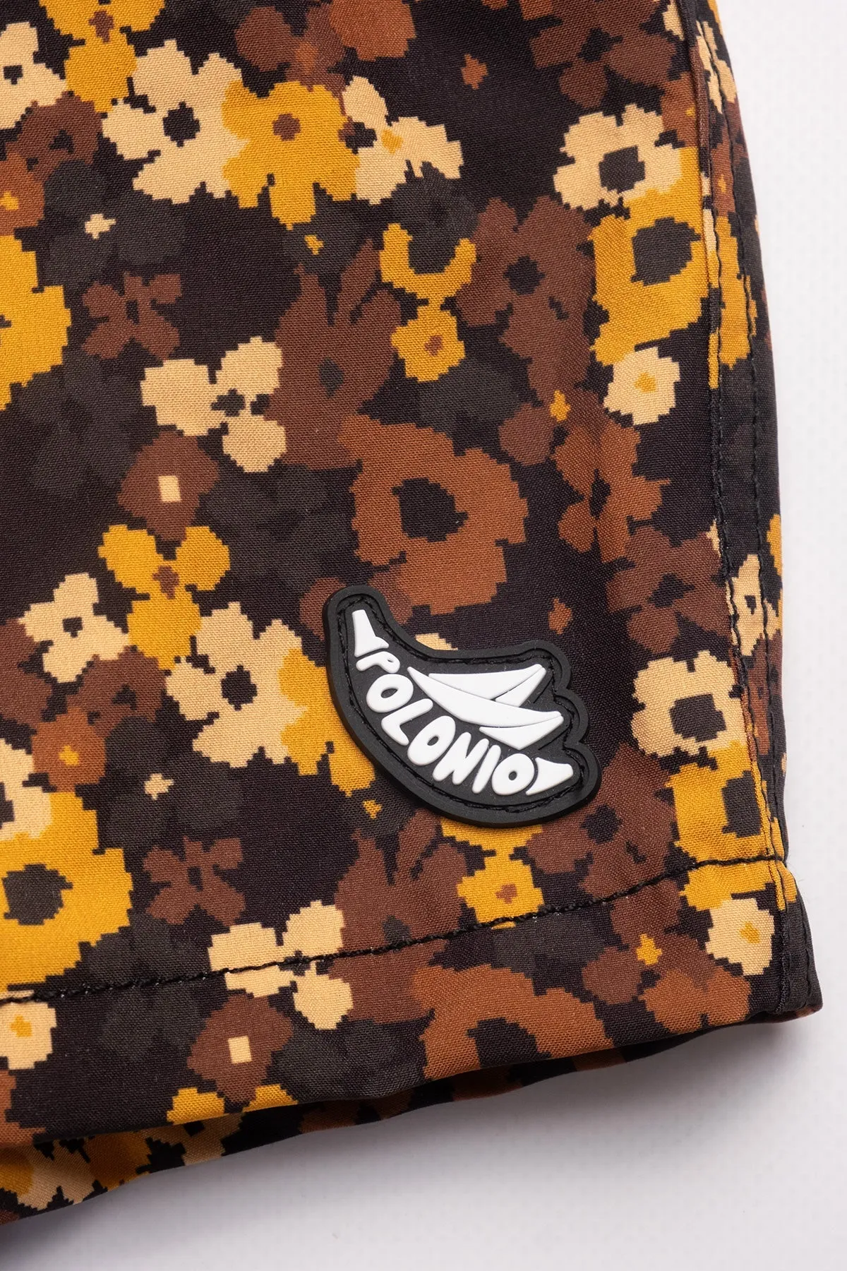 Classic Swim Trunks in Pixel Floral