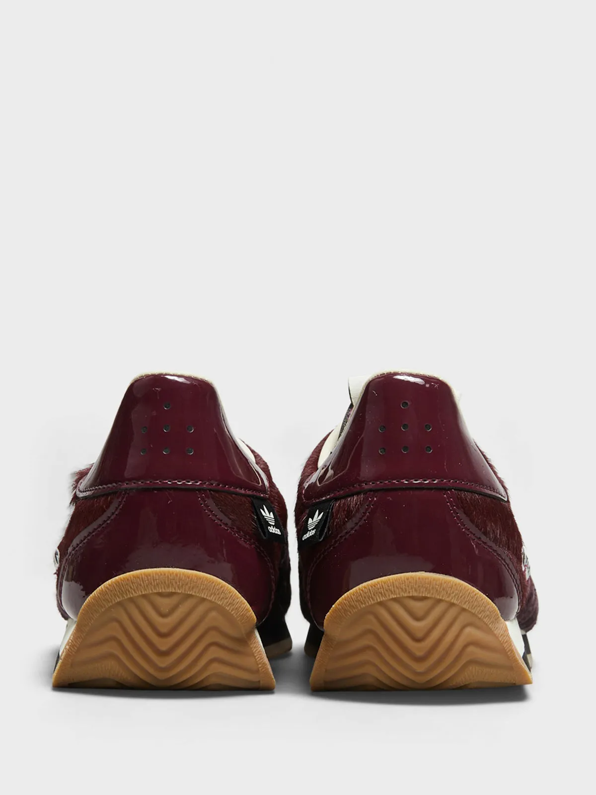 Country OG SFTM Sneakers in Maroon, Core Black and Cream White