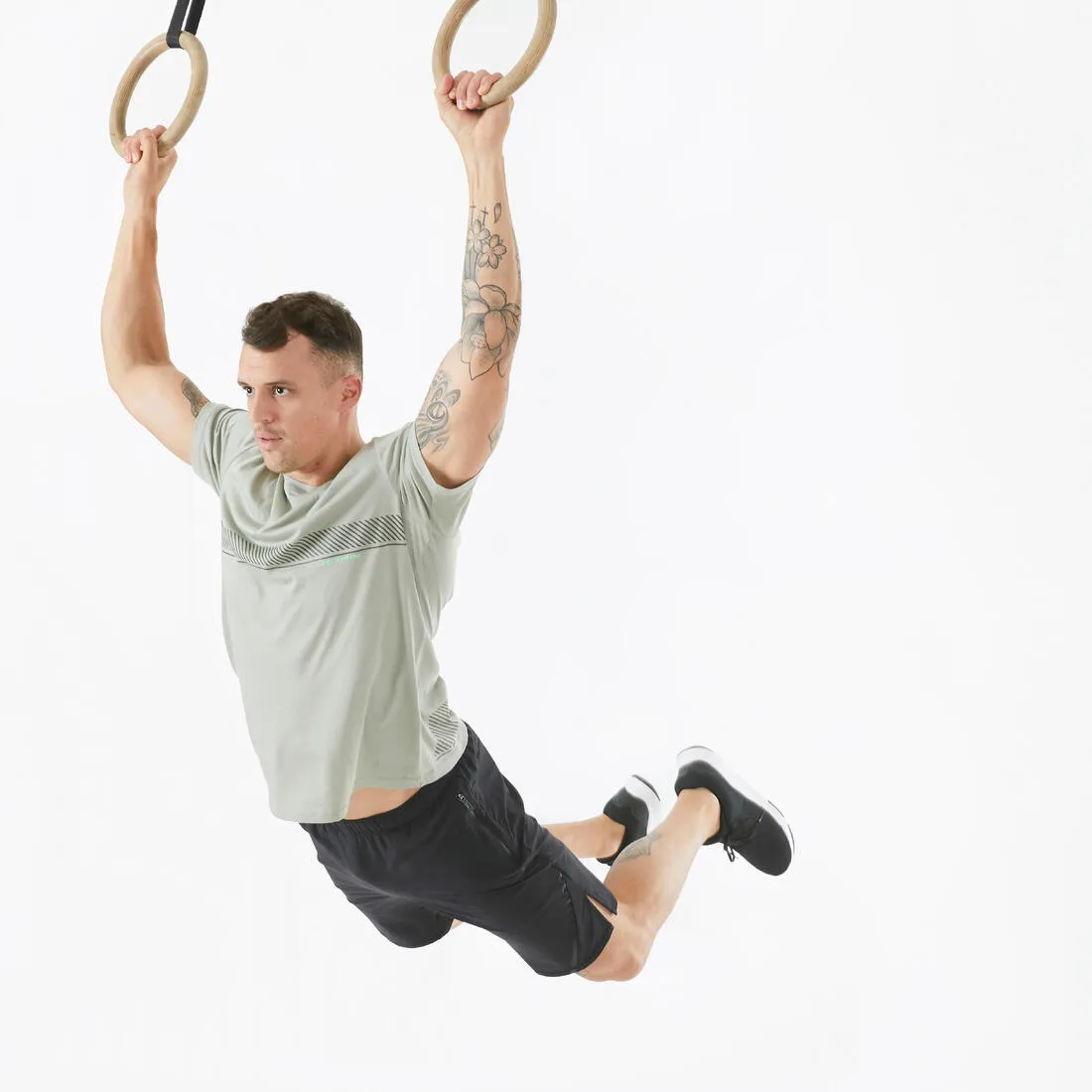 Cross Training Wooden Rings