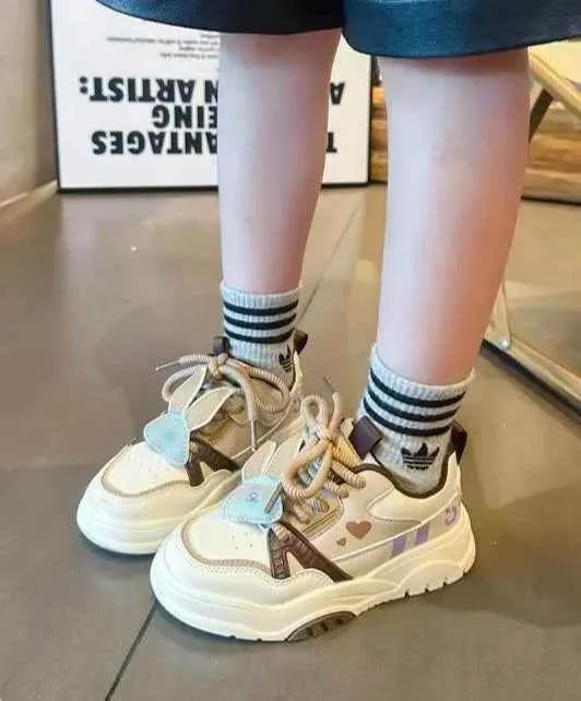 Cute Rabbit Children's Casual Shoes with Thick Soft Sole - TSS247