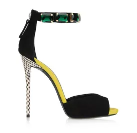 Diamond inlaid High Heel Sandals