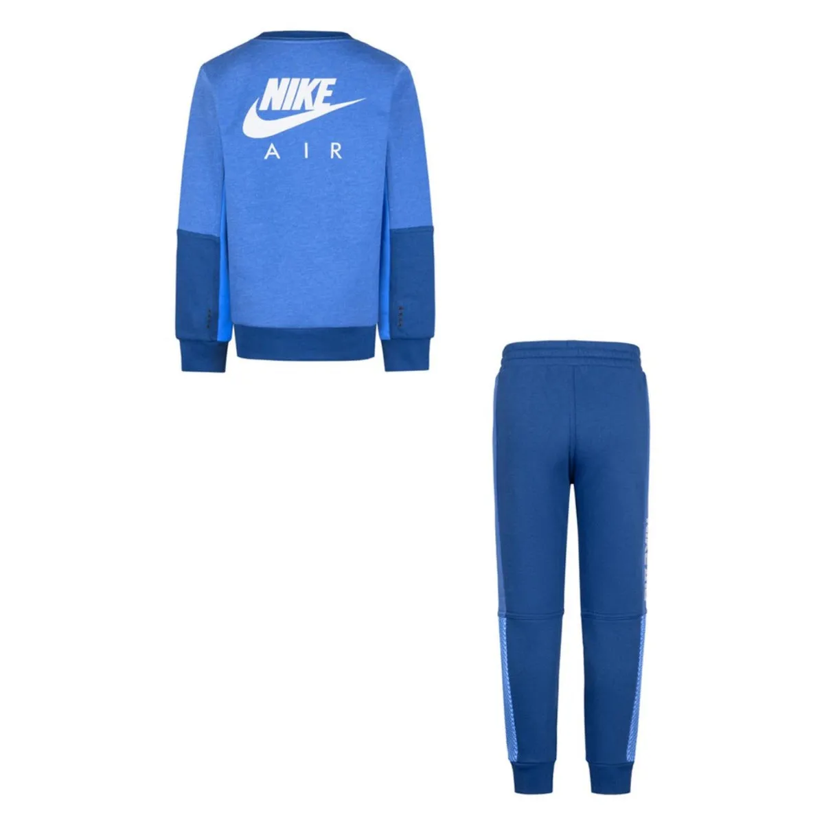 Ensemble Survêtement Nike Air Crew Enfant - Bleu/Blanc