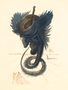 Hell Canto 27 (The Divine Comedy) By Salvador Dali