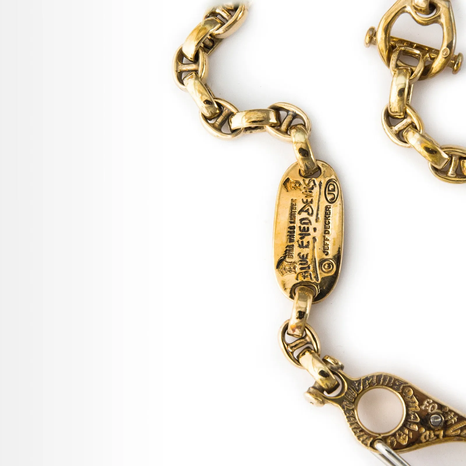 Jeff Decker Bronze Wallet Chain