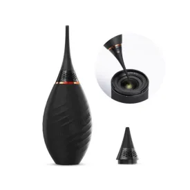 K&F Concept Dust Air Blower with Short & Long Soft Nozzles for Camera, Lens, Sensor, Filters, LCD Screen Display, PC, Laptop Computer, and Keyboard Cleaning Tool