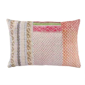 Kantha Cloth Printed Pillow