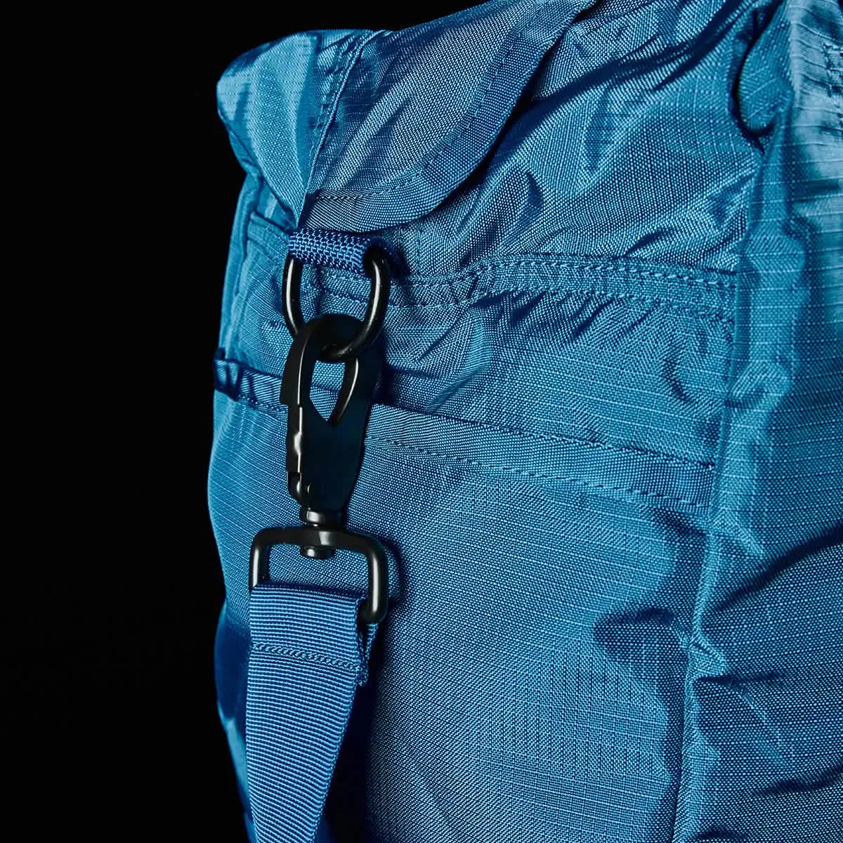 Kit Bag w/ Shoe Compartment - Ripstop ROBIC® - Tidal Blue (Includes Shoulder Strap)