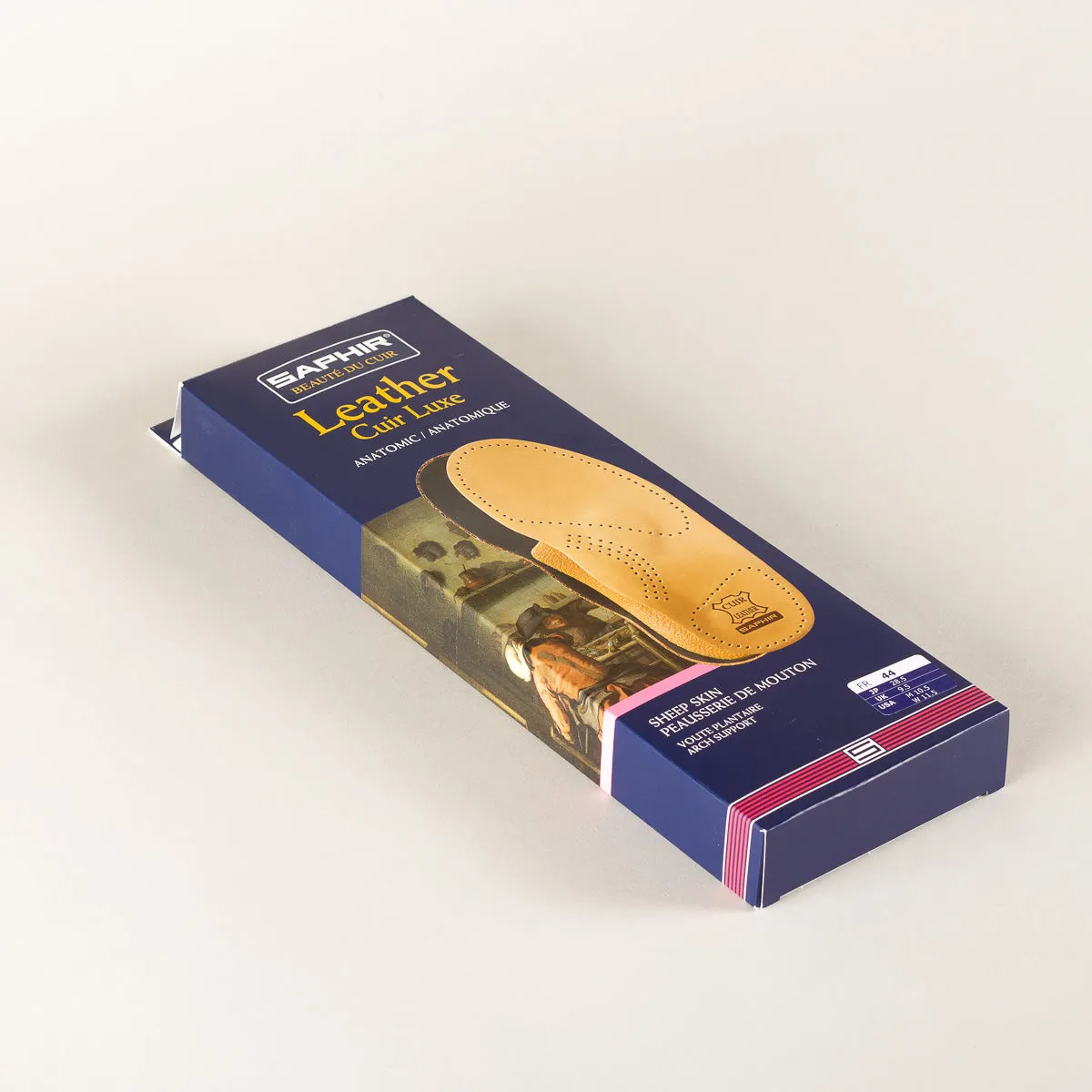 Leather anatomic insoles