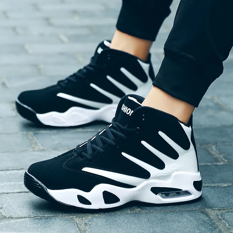 Men's Air Cushion Basketball Shoes resistant Sneakers For Men 2023 | Brodtica.com