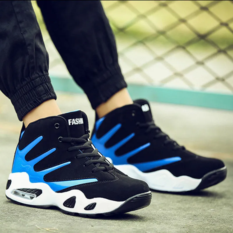 Men's Air Cushion Basketball Shoes resistant Sneakers For Men 2023 | Brodtica.com