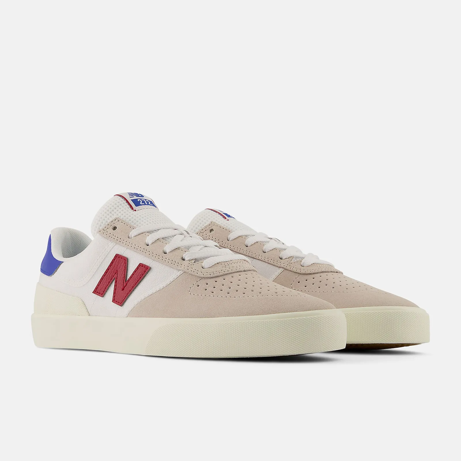 NEW BALANCE 272 WHITE/RED/BLUE