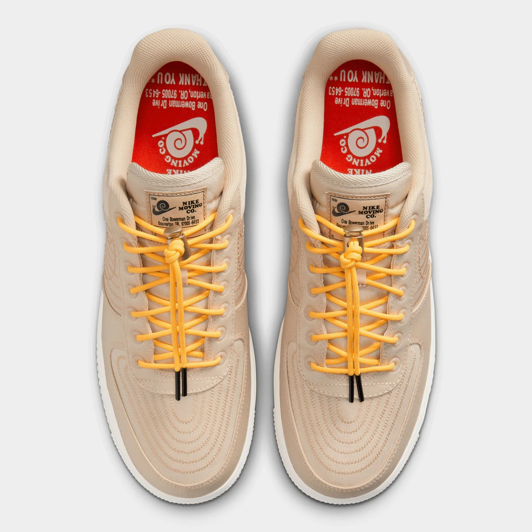 Nike Air Force 1 '07 LV8 Sanddrift / Sail - Citron Pulse