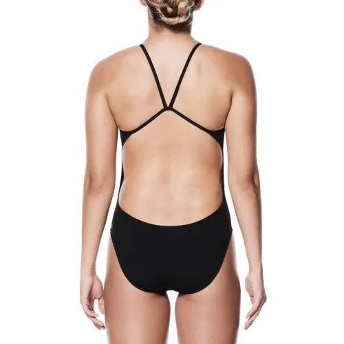 NIKE Poly Solids Women Swim Performance Cut Out One Piece - (Additional Colors)