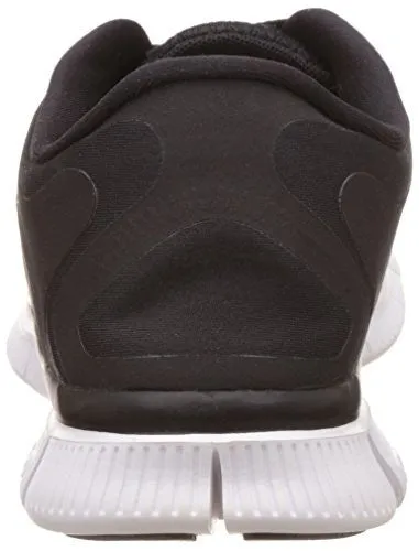 Nike Women's Free 5.0  Running Shoe, Black/Metallic Silver/Dark Grey/White, 6 B(M) US