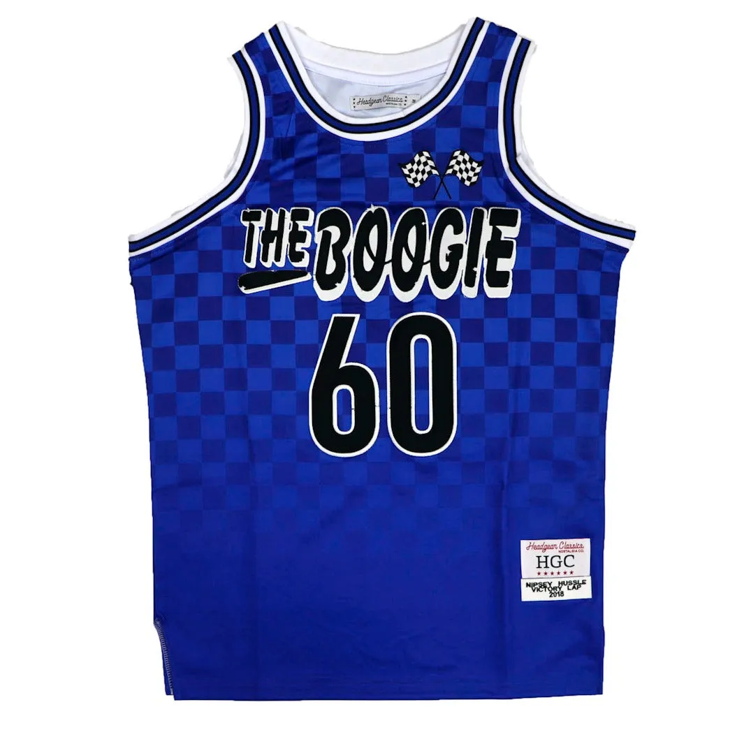 Nipsey Boogie Tournament Basketball Jersey-Royal