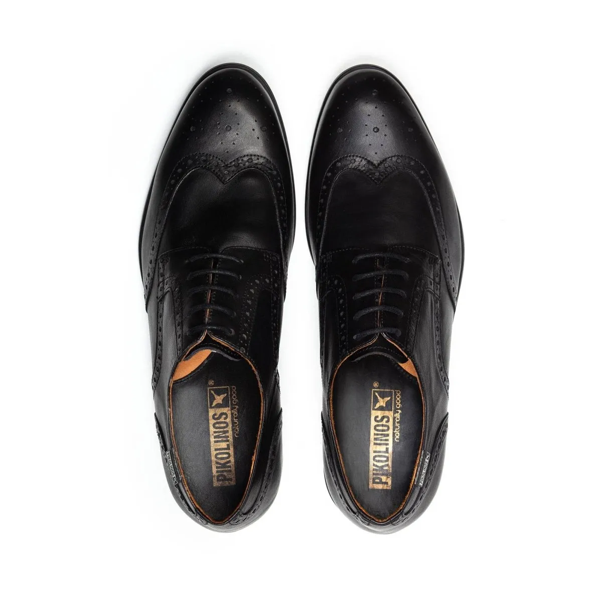 Pikolinos Bristol M7j-4186 Men's Lace-up Shoes In Black