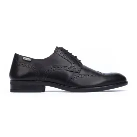 Pikolinos Bristol M7j-4186 Men's Lace-up Shoes In Black