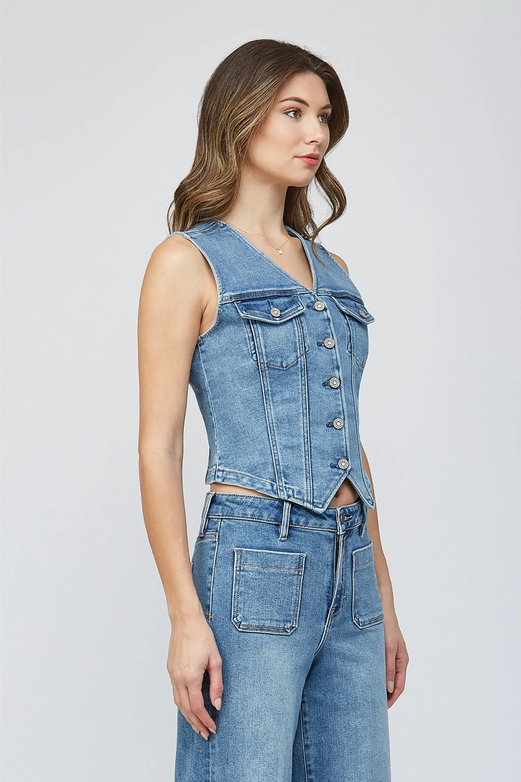 Rebel Denim Vest