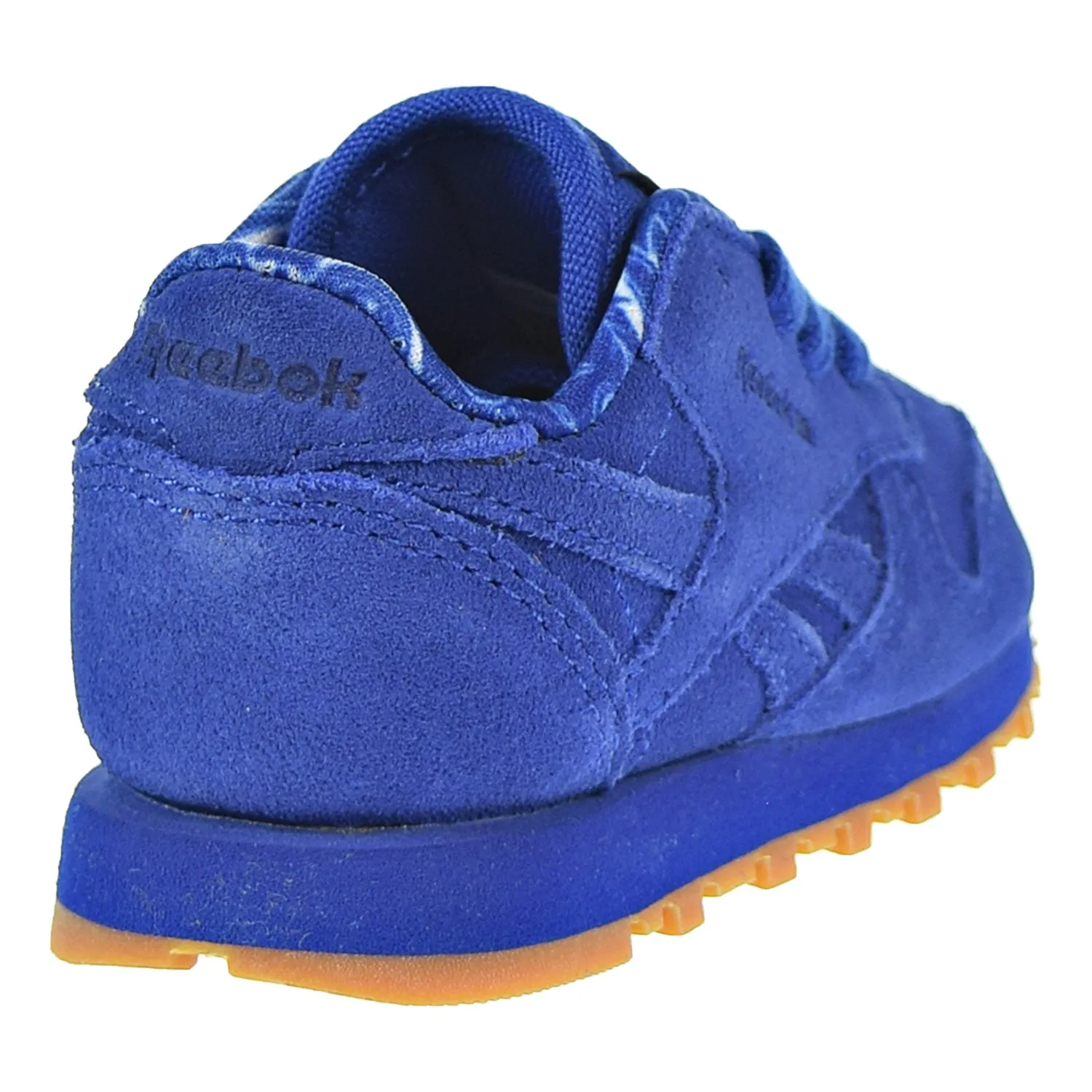 Reebok CL Leather TD Toddler Shoes Collegiate Royal/White