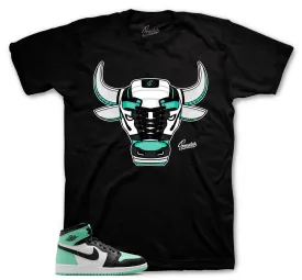 Retro 1 Green Glow War Bully Shirt