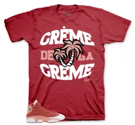 Retro 13 Dune Red Creme Shirt