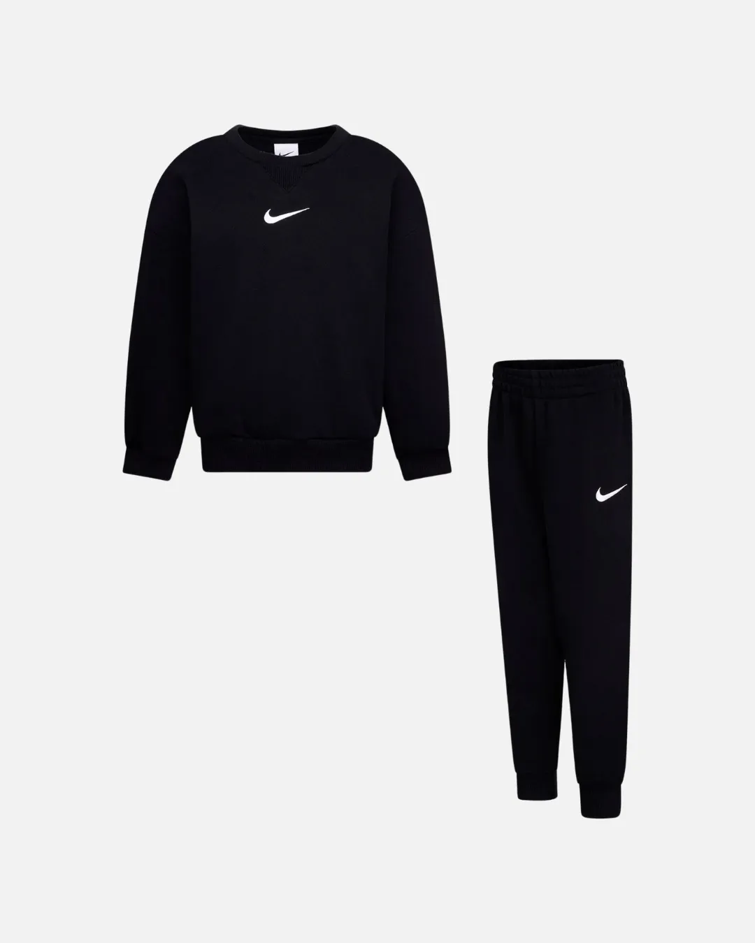 Survêtement Nike Crew Essentiel Enfant - Noir/Blanc