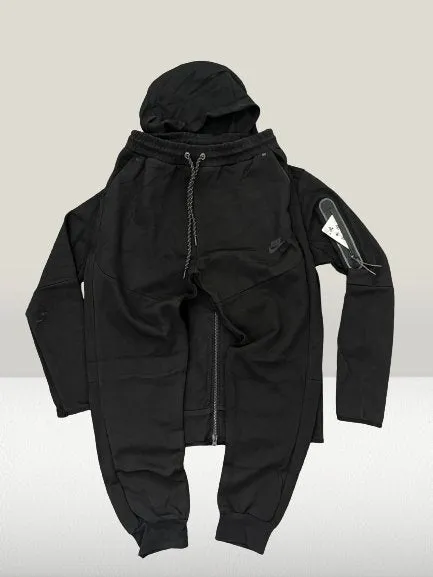 Tech Fleece Negru Model-2023 [SET COMPLET]