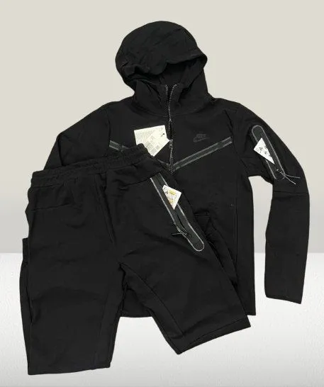 Tech Fleece Negru Model-2023 [SET COMPLET]