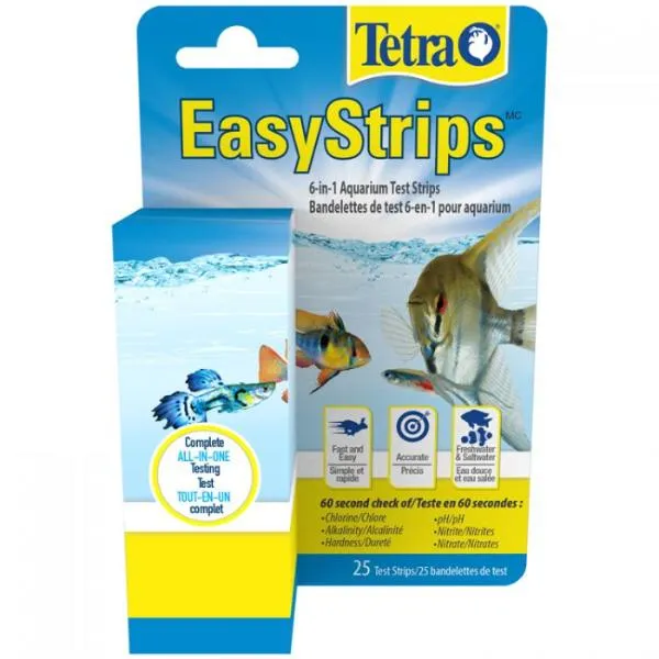 Tetra EasyStrips 6-in-1 Aquarium Test Strips
