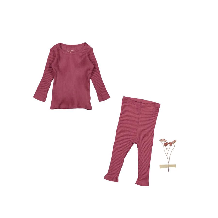 The Legging Set - Raspberry