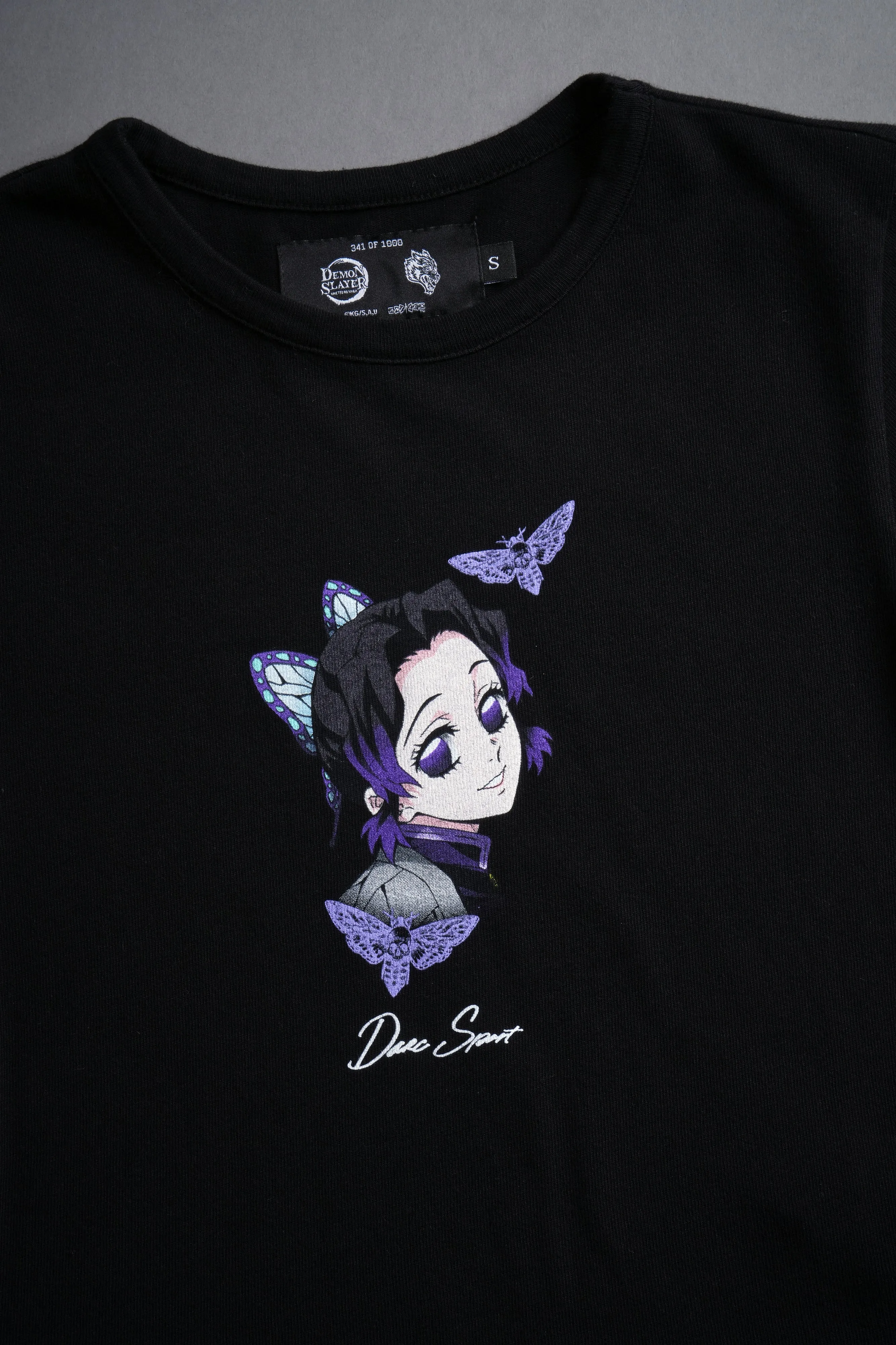True Flutter "Baby" Tee in Black