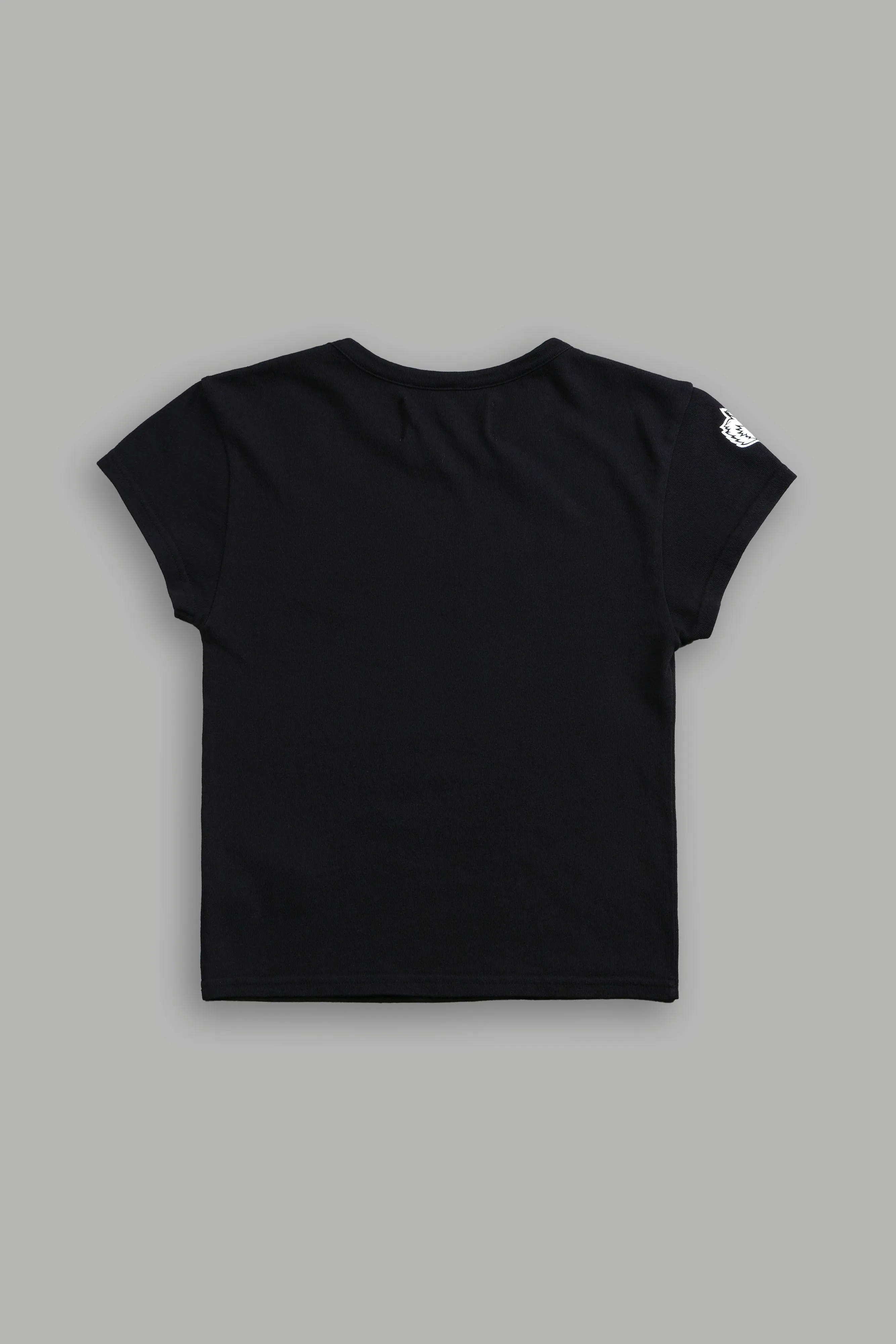 True Flutter "Baby" Tee in Black
