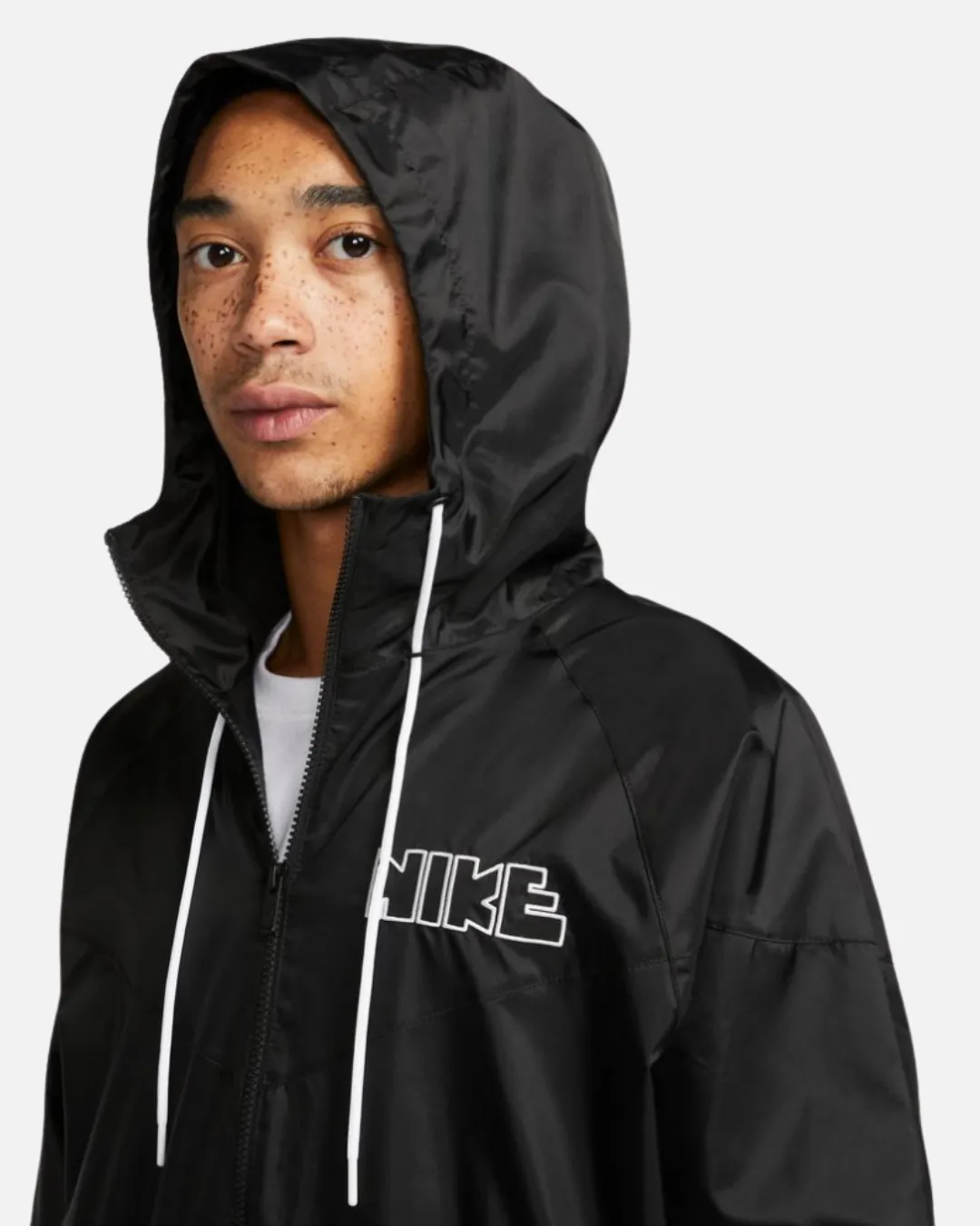 Veste Coupe-Vent Nike Windrunner - Noir/Blanc