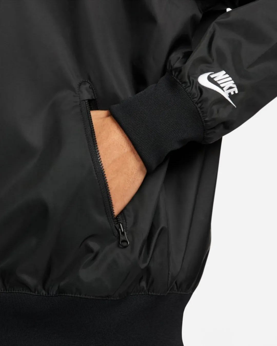 Veste Coupe-Vent Nike Windrunner - Noir/Blanc