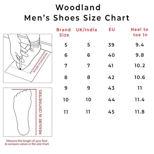 Woodland Mens OGCC 3481119NW Camel Casual Shoe - 10 UK (44 EU)(OGCC 3481119NW)